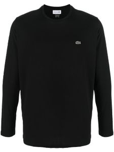 Lacoste sweat à patch logo - Noir