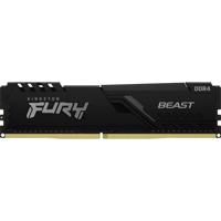 Kingston FURY Beast Werkgeheugenmodule voor PC DDR4 8 GB 1 x 8 GB Non-ECC 2666 MHz 288-pins DIMM CL16 KF426C16BB/8 - thumbnail