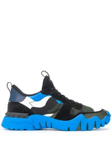 Valentino Garavani baskets Camouflage RockRunner Plus - Noir