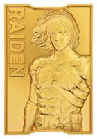 Metal Gear Solid 2 Ingot Raiden 24k Gold Plated Limited Edition