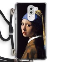 The Pearl Earring: Honor 6X Transparant Hoesje met koord