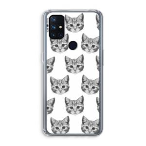 Kitten: OnePlus Nord N10 5G Transparant Hoesje