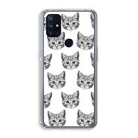 Kitten: OnePlus Nord N10 5G Transparant Hoesje - thumbnail