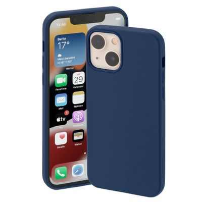 Hama Cover Finest Feel Voor Apple IPhone 14 Donkerblauw