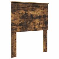 Hoofdbord met hoofdeinde Gerookt eiken 80 cm Bewerkt hout