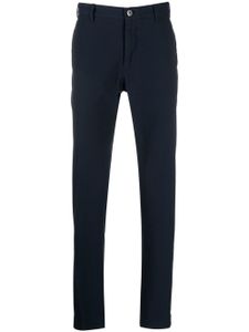 Incotex pantalon chino à coupe quatre poches - Bleu