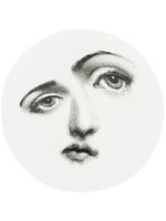 Fornasetti assiette imprimée - Noir