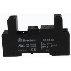 Finder 95.83.30 Relaissocket Geschikt voor serie: Finder serie 40 Finder 40.31 (l x b x h) 75 x 15.5 x 42.7 mm 1 stuk(s)