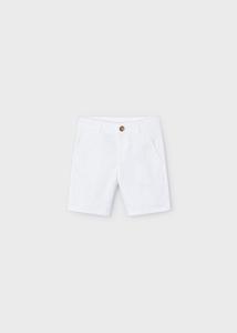 Mayoral Jongens short twill chino - Wit