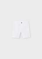 Mayoral Jongens short twill chino - Wit - thumbnail