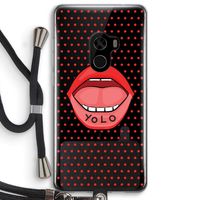 Yolo Denise: Xiaomi Mi Mix 2 Transparant Hoesje met koord