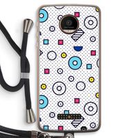 8-bit N°9: Motorola Moto Z Force Transparant Hoesje met koord