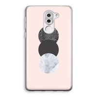 Marmeren cirkels: Honor 6X Transparant Hoesje