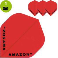 Amazon Transparante Dartflights - Oranje