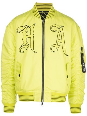 Haculla veste bomber Venom à design réversible - Vert
