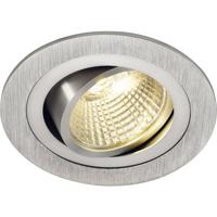 SLV 113876 New Tria LED-inbouwlamp LED LED vast ingebouwd 6 W Aluminium (geborsteld) - thumbnail