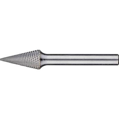 PFERD TOOLS 21115176 Freesstift Kegel Lengte 60 mm Afmeting, Ø 10 mm Werklengte 20 mm Schachtdiameter 6 mm