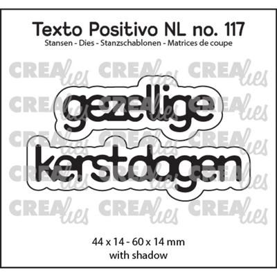 Crealies • texto positivo nl dies gezellige kerstdagen