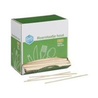 Roerstaafjes hout - FSC gecertificeerd hout - 140mm - doos à 1000 st Roerstaafjes hout - FSC gecertificeerd hout - 140mm - doos à 1000 st