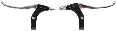 VWP Remgrepenset rollerbrake 4-vinger zwart/zilver 2-delig