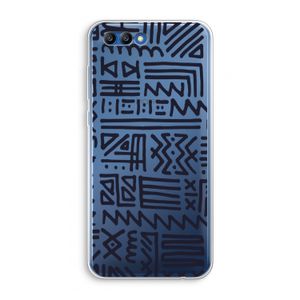 Marrakech print: Honor 10 Transparant Hoesje