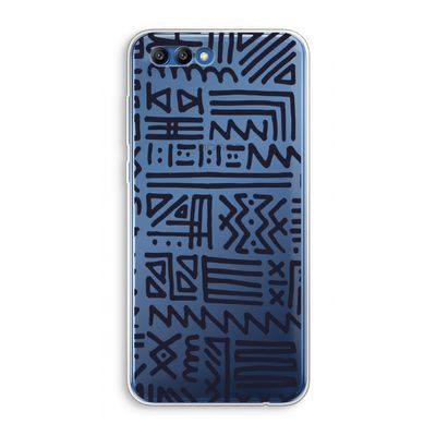 Marrakech print: Honor 10 Transparant Hoesje