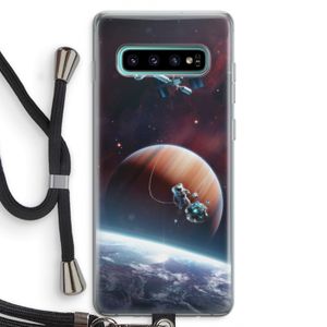 Examiner: Samsung Galaxy S10 Plus Transparant Hoesje met koord