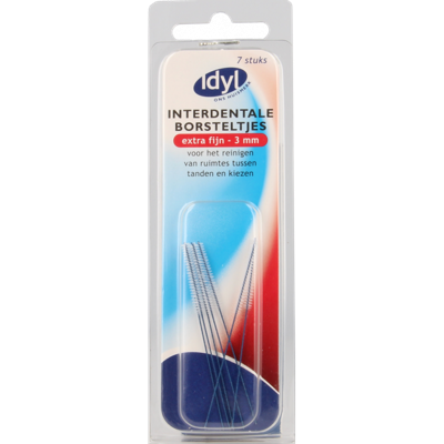Idyl Interdentaal borstel extra fijn 3mm 7 Stuks