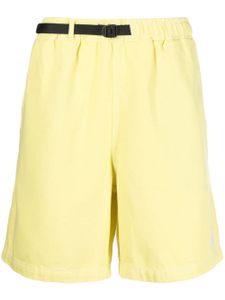 Stüssy short de sport à taille ceinturée - Jaune