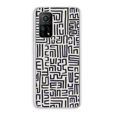 Moroccan Print: Xiaomi Mi 10T 5G Transparant Hoesje