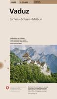 Wandelkaart 25025 Vaduz | Swisstopo