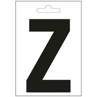Nautic letter Z zwart 100 mm.