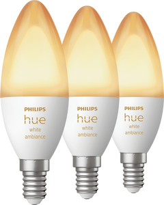 Philips Hue White Ambiance E14 3-pack