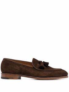 John Lobb mocassins Edmond en daim - Marron