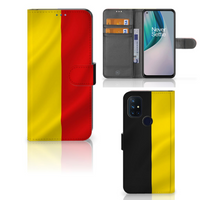 OnePlus Nord N10 Bookstyle Case Belgische Vlag