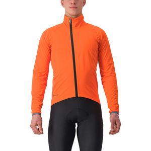 Castelli Gavia Lite fietsjack lange mouw oranje heren XXL