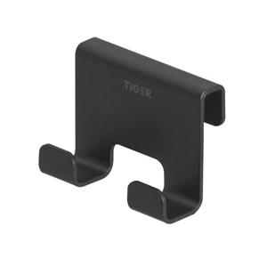 Tiger Handdoekhaak Voor Douchecabine Caddy 6-8 mm Zwart