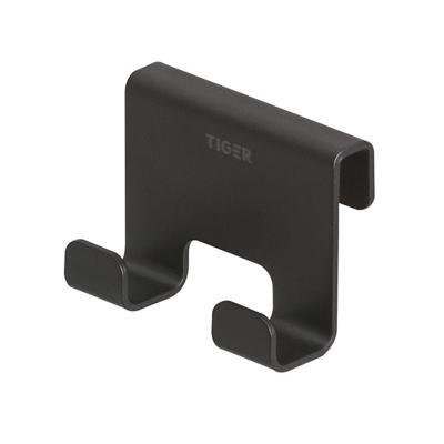 Tiger Handdoekhaak Voor Douchecabine Caddy 6-8 mm Zwart
