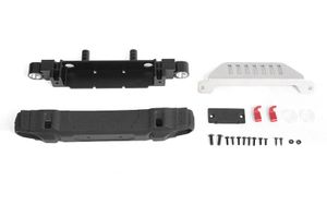 RC4WD OEM Front Bumper w/ License Plate Holder + Steering Guard for Axial 1/10 SCX10 III Jeep (Gladiator/Wrangler) (VVV-C1100)