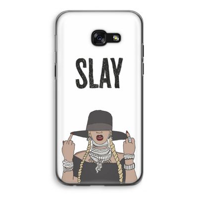Slay All Day: Samsung Galaxy A5 (2017) Transparant Hoesje