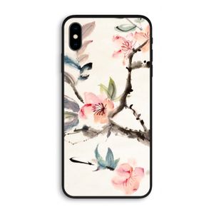 Japanse bloemen: iPhone XS Max Biologisch afbreekbaar hoesje