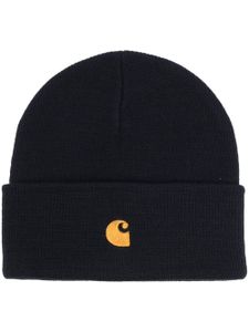 Carhartt WIP bonnet à patch logo - Bleu