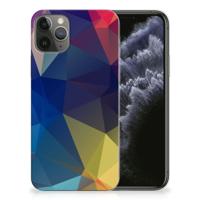 Apple iPhone 11 Pro | TPU Hoesje | Polygon Dark