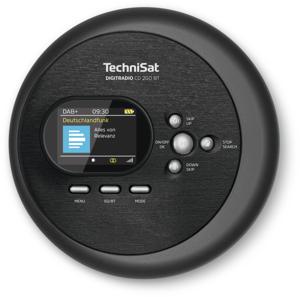 TechniSat DIGITRADIO CD 2GO BT Draagbare cd-speler Zwart