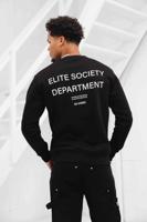 24 Uomo Elite Society Crewneck Heren Zwart - Maat XXXL - Kleur: Zwart | Soccerfanshop