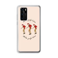Jingle Ladies: Huawei P40 Transparant Hoesje