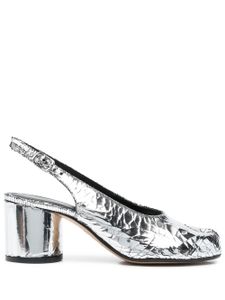 Maison Margiela escarpins Tabi 60 mm à bride arrière - Argent