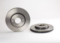 Remschijf COATED DISC LINE BREMBO, Remschijftype: Binnen geventileerd, u.a. für Hyundai, KIA