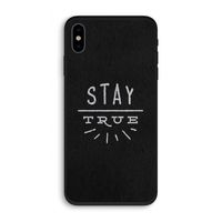 Stay true: iPhone XS Biologisch afbreekbaar hoesje Stay true: iPhone XS Biologisch afbreekbaar hoesje
