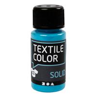 Creativ Company Textile Color Dekkende Textielverf Turquoiseblauw, 50ml - thumbnail